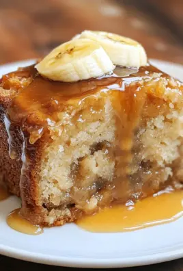 Sticky Banana Bread Pudding Cake