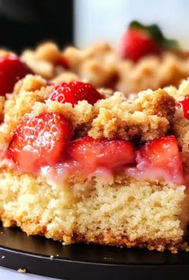 Strawberry Crumb Cake