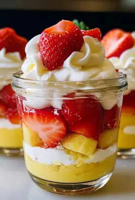 Strawberry Lemon Curd Parfaits