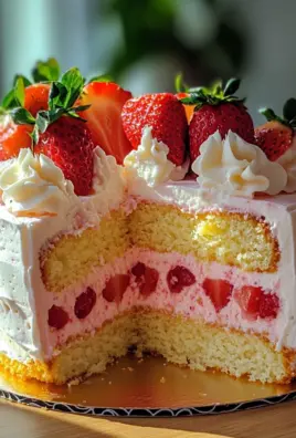 Strawberry Lemonade Cake
