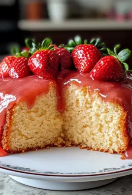 Strawberry Pound Cake Recipe