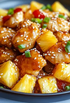 Sweet and Tangy Pineapple Chicken