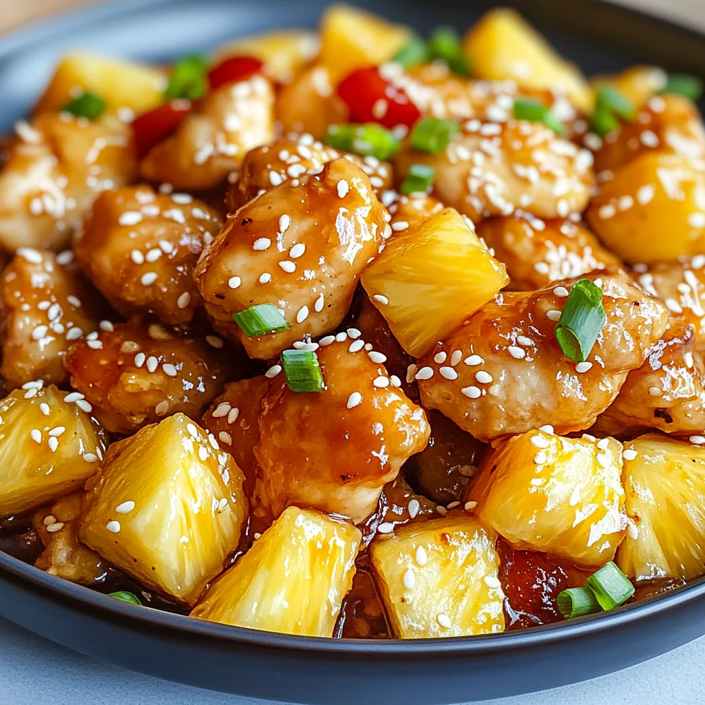 Sweet and Tangy Pineapple Chicken