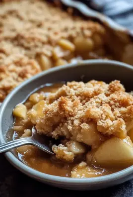 Toffee Apple Crumble