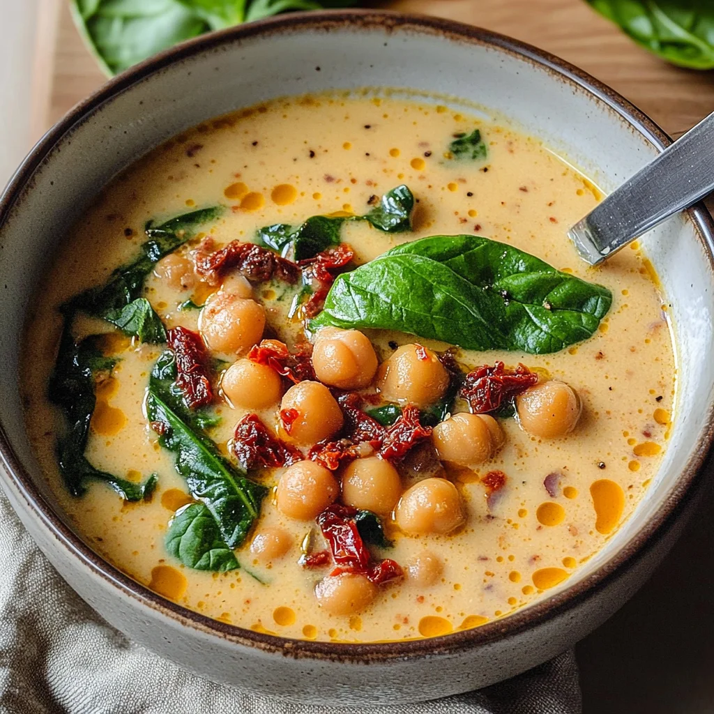 Tuscan Garbanzo Bean Soup