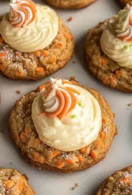Vegan Carrot Cake Cookies