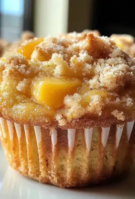 Amazing Peach Muffins 2 Ways