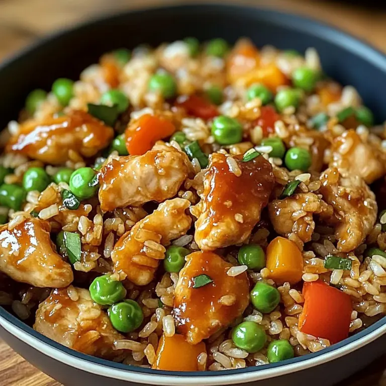 Bang Bang Chicken Fried Rice
