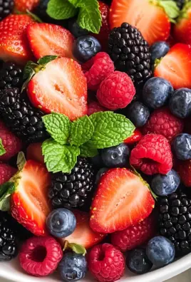 Berry Salad with Mint