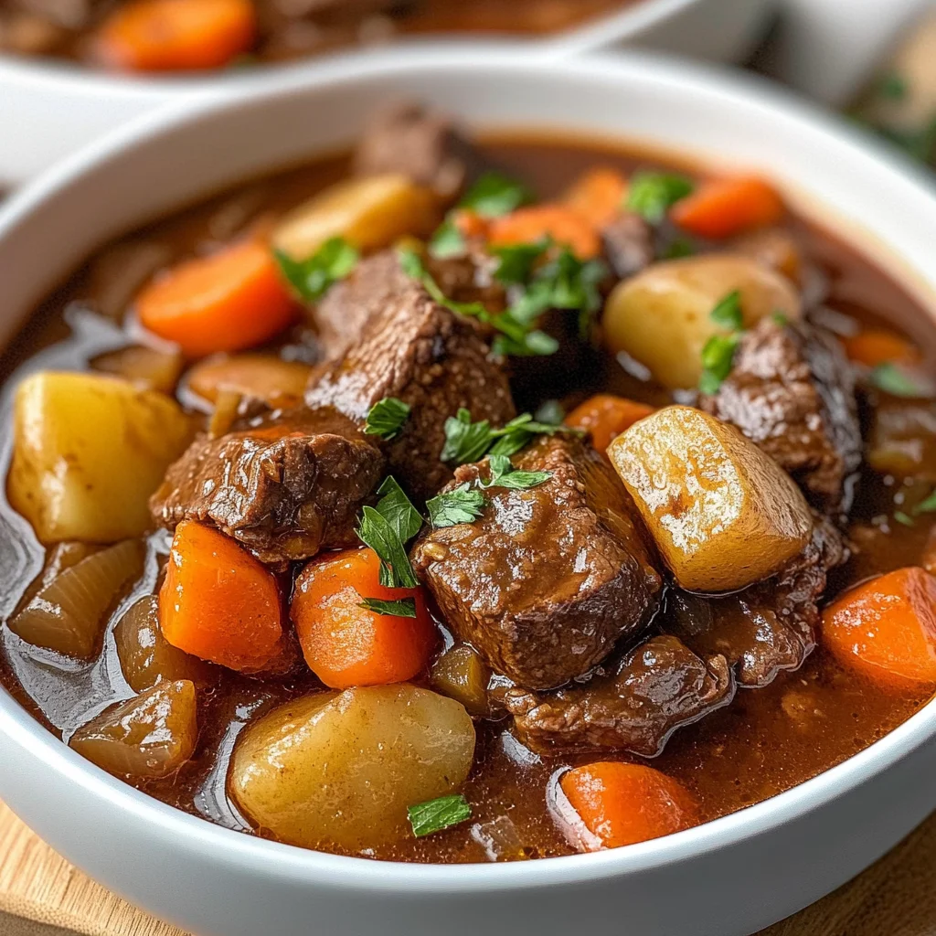 Best Beef Stew in Red apple vinegar Sauce