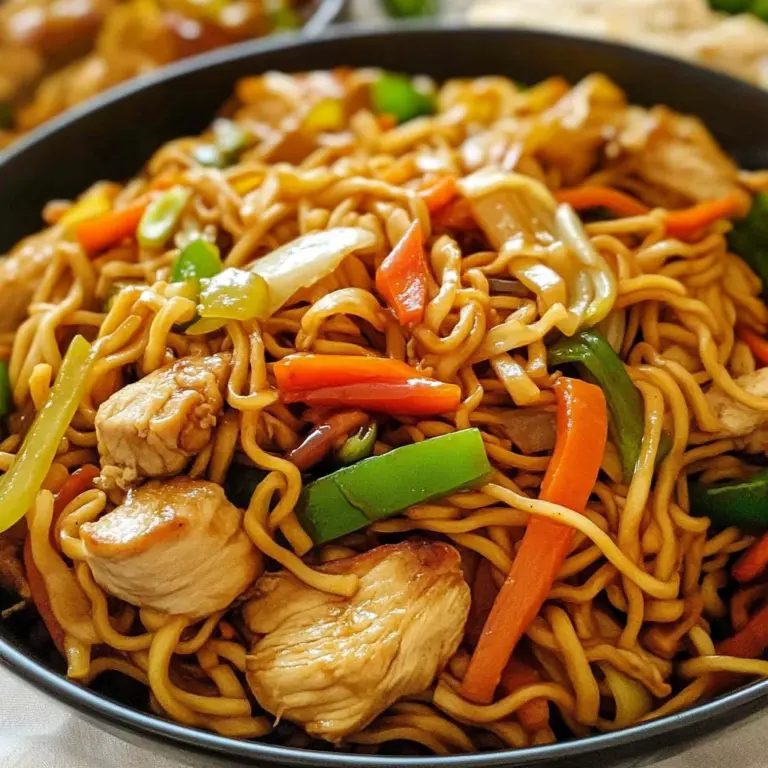 Chicken Chow Mein Recipe