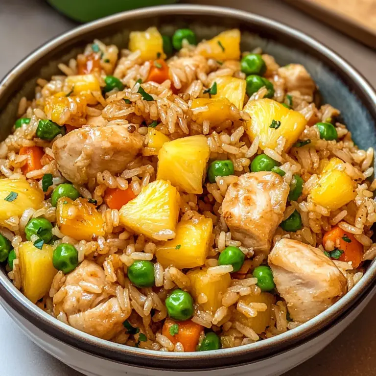 Chicken and Pineapple Fried Rice