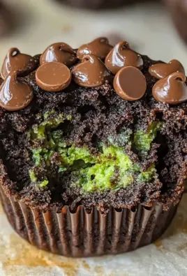 Chocolate Spinach Muffins