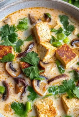 Coconut Tofu Soup