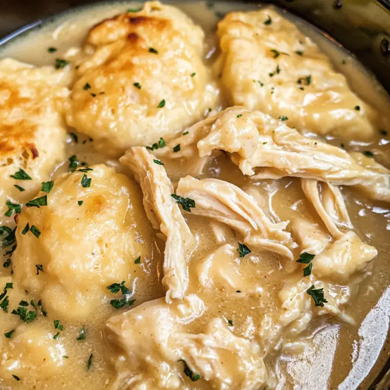 Crock Pot Chicken and Dumplings