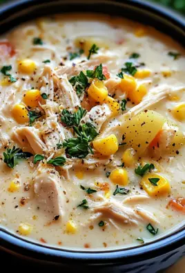 Crockpot Chicken Corn Chowder