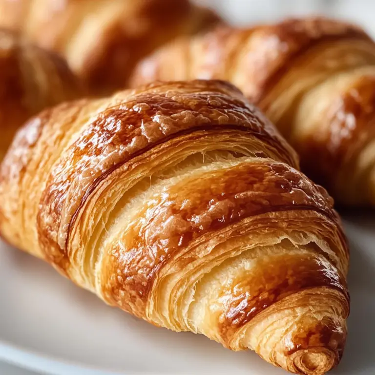 Croissants Recipe