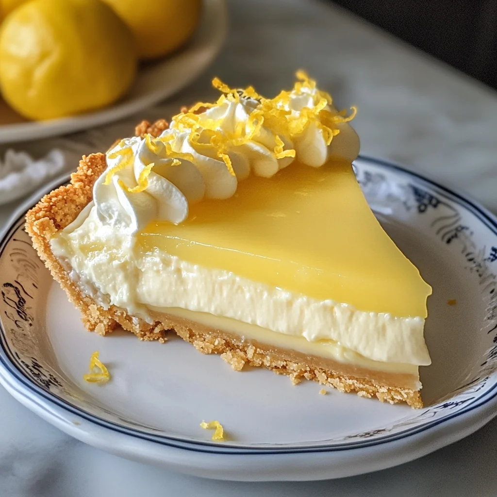 Deliciously Zesty Lemon Icebox Pie Made Easy at Home
