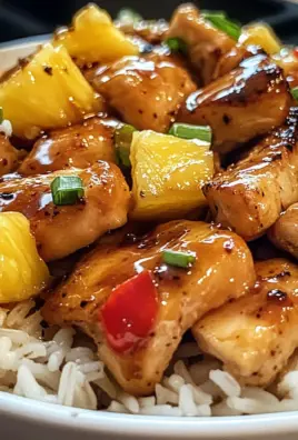 Disgustingly Easy Pineapple Chicken and Rice in 30