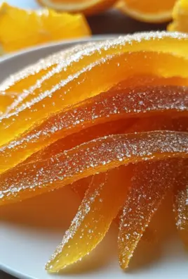 Easy Candied Orange Peel