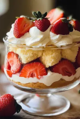Easy Strawberry Shortcake Trifle