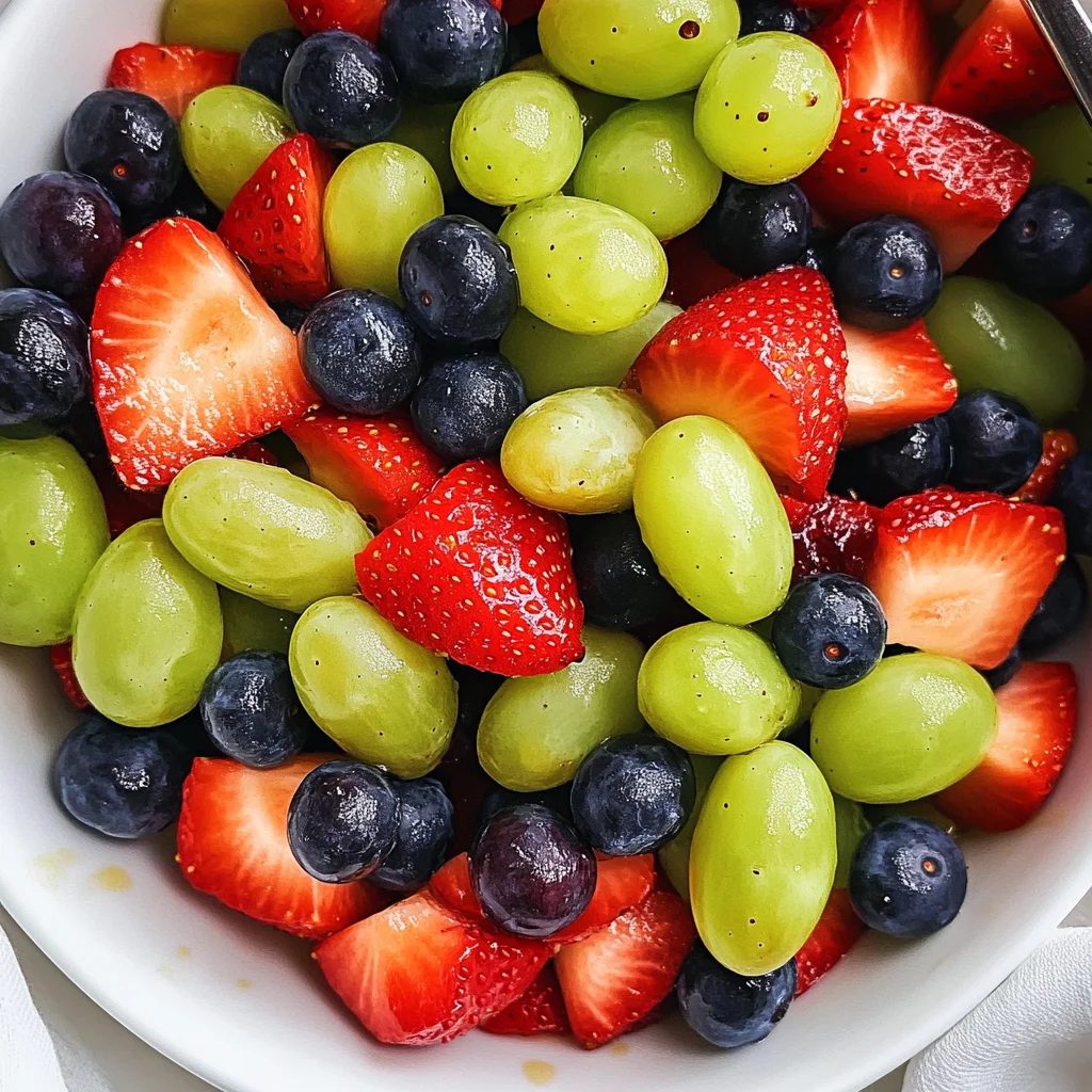 Honey Lime Fruit Salad