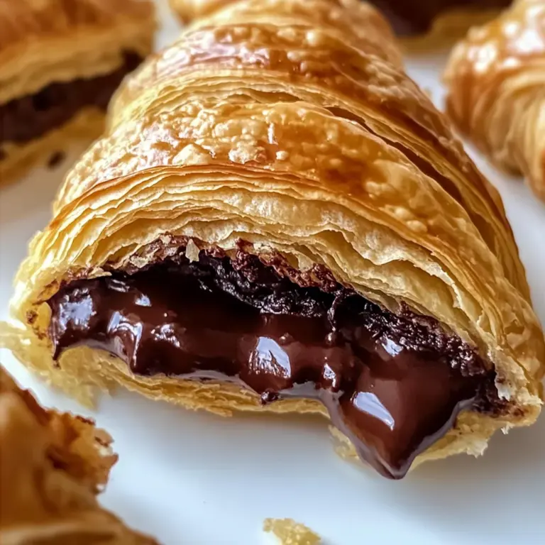 Irresistible Chocolate Croissants That Wow Everyone at Home