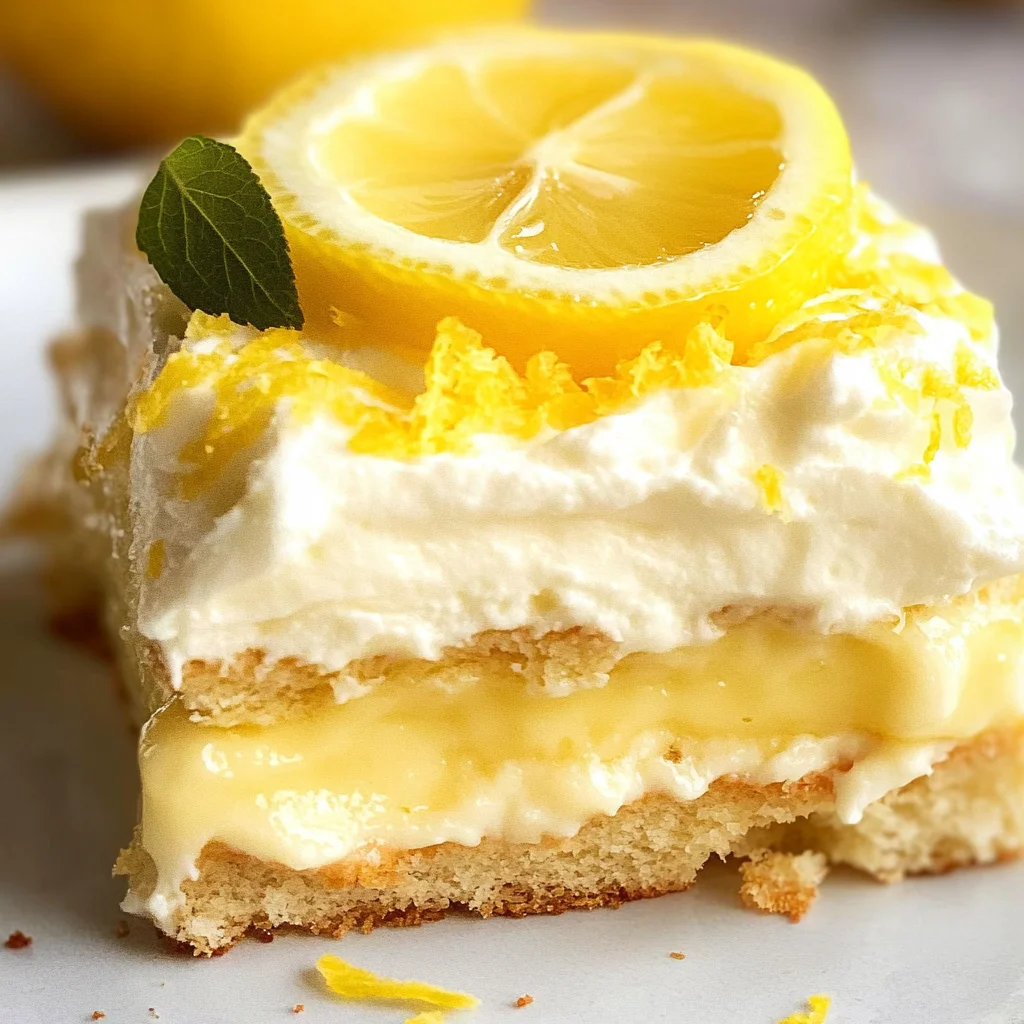 Lemon Tiramisu W/ Lemon Curd