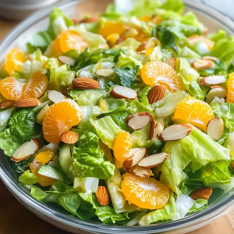 Mandarin Almond Salad