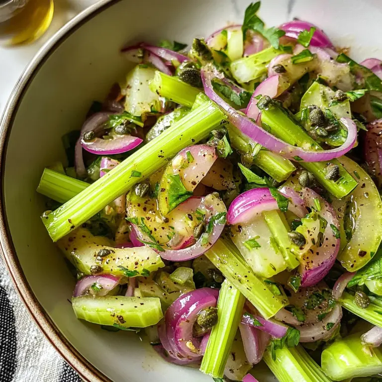 Marinated Celery Salad