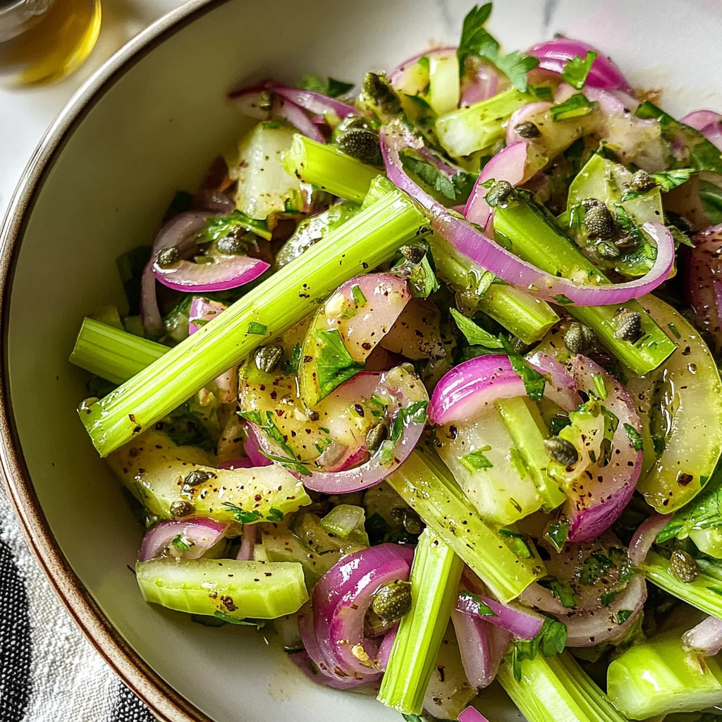 Marinated Celery Salad