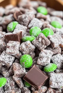 Mint Chocolate Puppy Chow