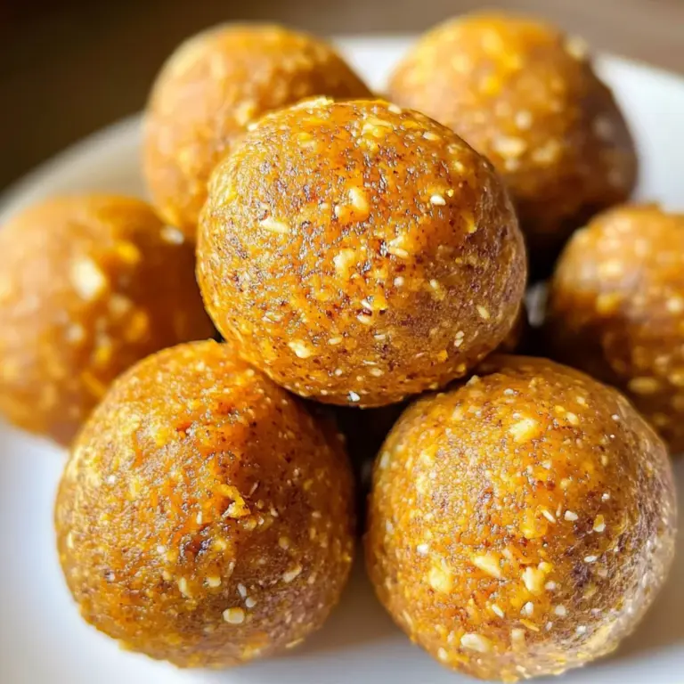 No-Bake Healthy Pumpkin Pie Energy Balls