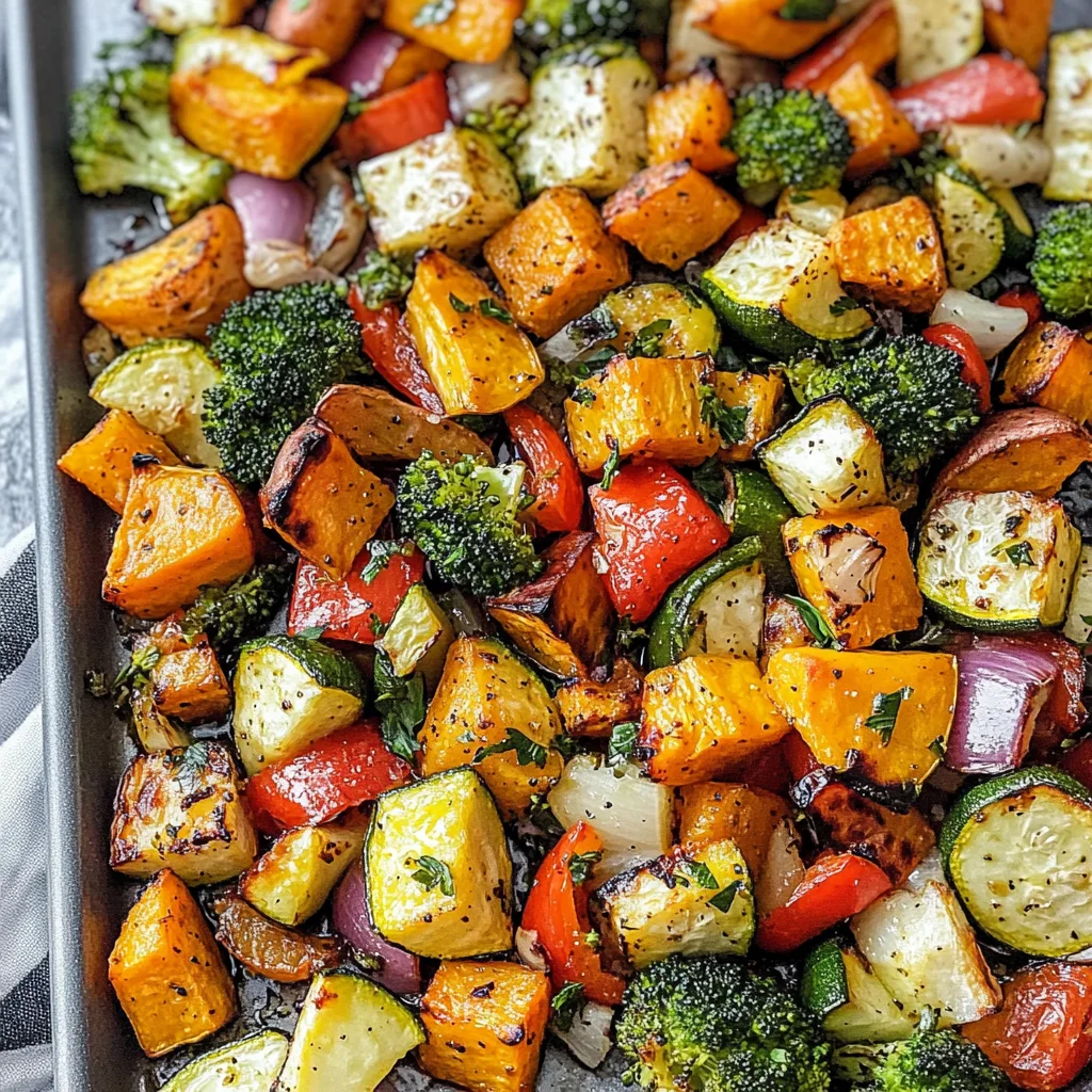 Oven Roasted Vegetables Recipe