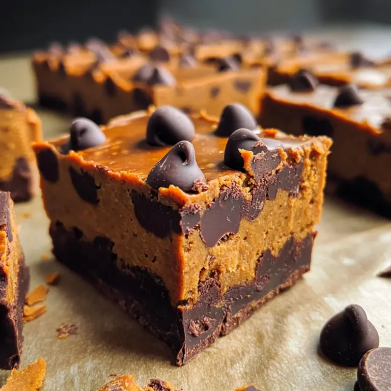 Pumpkin Chocolate Chip Protein Bars (Vegan)