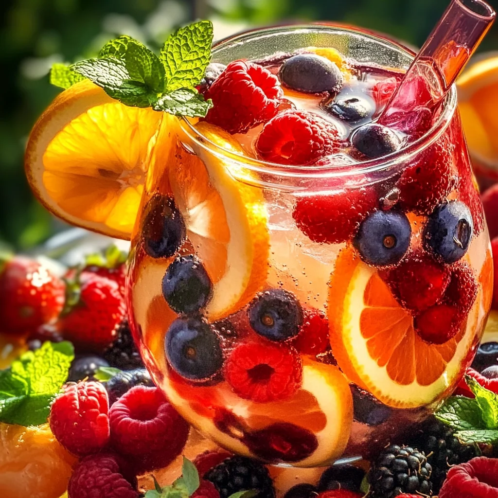 Refreshing Summer Berry Sangria Recipe