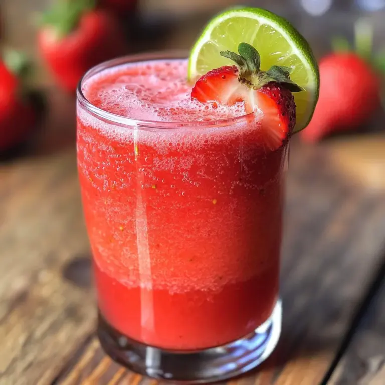 Strawberry Agua Fresca