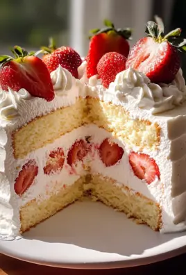 Strawberry Chiffon Cake