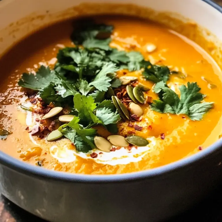 Thai Pumpkin Soup