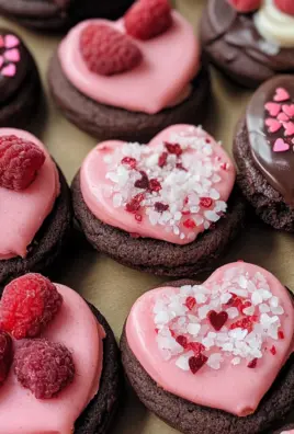 Valentine Ganache Cookies