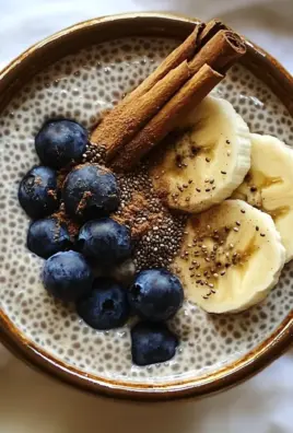 Vanilla Chia Pudding with Cinnamon