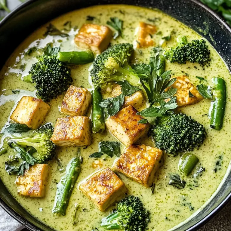 Vegan Thai Green Curry