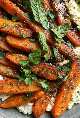 Za'atar Roasted Carrots with Feta Dip