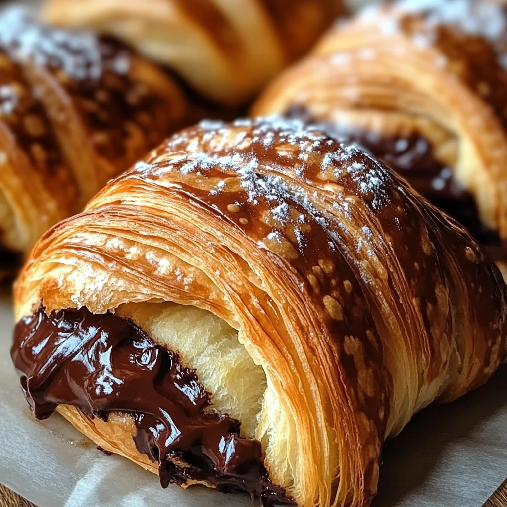 chocolate croissants