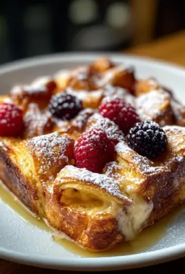 croissant french toast casserole